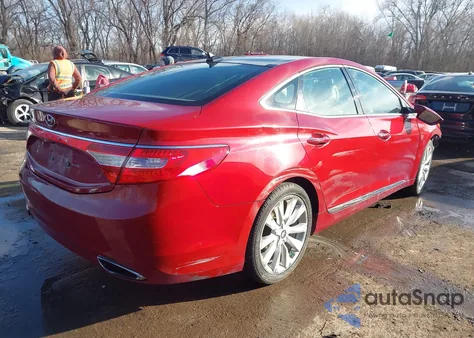 2013 Hyundai Azera из США, поврежденный, VIN KMHFH4JG8DA198568